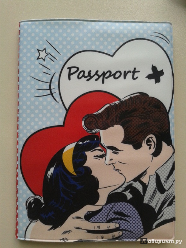Иллюстрация 2 из 2 для Обложка для паспорта (35684) | Лабиринт - канцтовы. Источник: Салтанова  Людмила