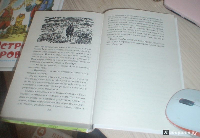 Иллюстрация 6 из 15 для Остров сокровищ; Похищенный - Роберт Стивенсон | Лабиринт - книги. Источник: prema81