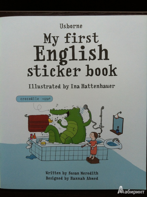 Иллюстрация 2 из 21 для My First English Sticker Book - Susan Meredith | Лабиринт - книги. Источник: Абра-кадабра