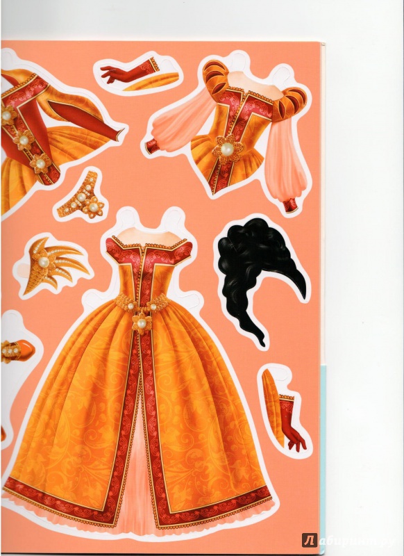 Иллюстрация 4 из 11 для Принцесса Белоснежка. Куклы с нарядами | Лабиринт - книги. Источник: Ноженко  Андрей