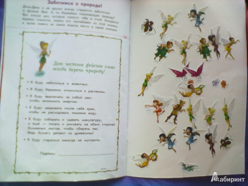 Иллюстрация 5 из 12 для Динь-Динь и светлячок. Шаг 4 (Disney Fairies) | Лабиринт - книги. Источник: Кэт
