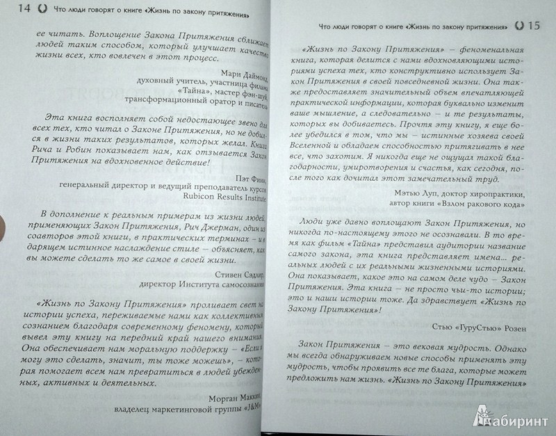 Иллюстрация 10 из 16 для Как заставить закон притяжения работать на вас - Рич, Хох | Лабиринт - книги. Источник: Леонид Сергеев