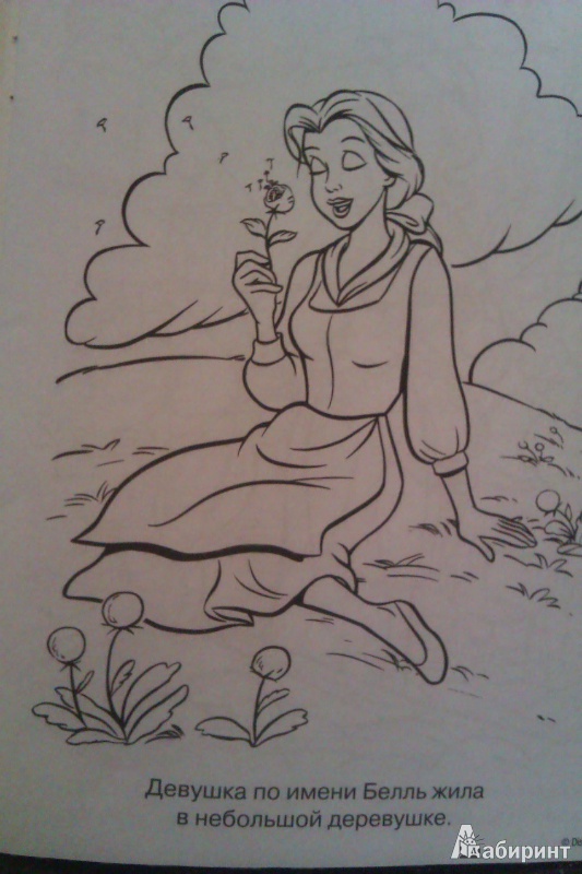 Иллюстрация 3 из 10 для Раскраска-малышка. Принцессы (№ 1305) | Лабиринт - книги. Источник: B