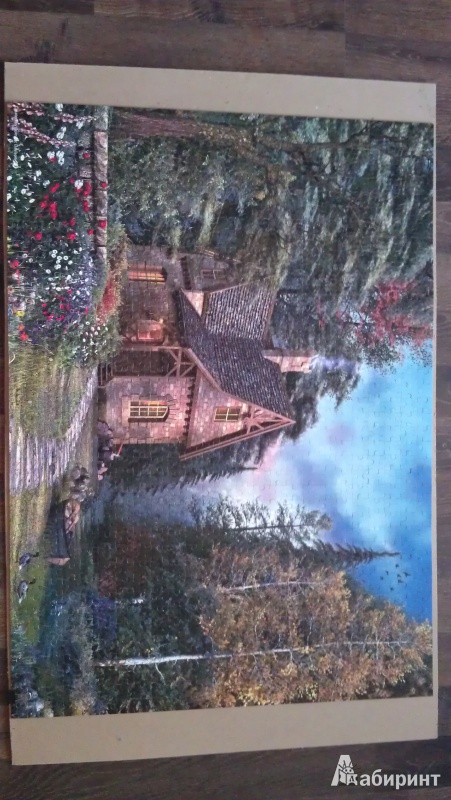 Иллюстрация 13 из 16 для Puzzle-1000 "Дом в лесу, Dominic Davison" (10035) | Лабиринт - игрушки. Источник: Читательница-Писательница