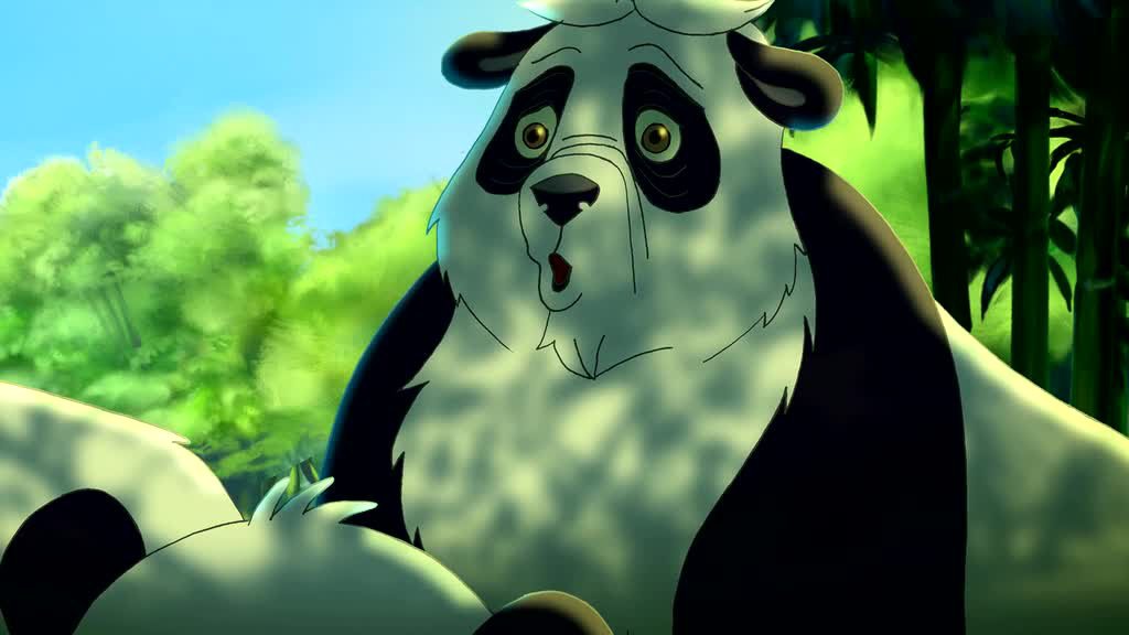 Иллюстрация 9 из 13 для Смелый большой Панда (DVD) - Грег Манваринг | Лабиринт - . Источник: noname