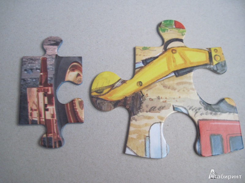Иллюстрация 4 из 9 для Пазл "Гигантский погрузчик" (108367) | Лабиринт - игрушки. Источник: Лазарев  Илья Николаевич