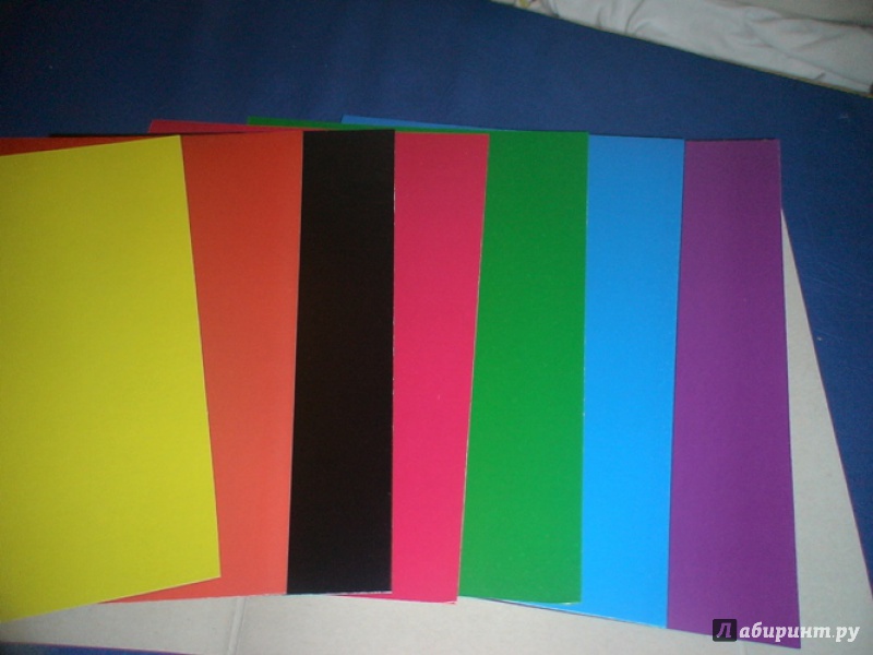 Иллюстрация 1 из 5 для Цветной мелованный картон "Кораблик" (А4, 7 листов, 7 цветов) (ЦКМ77166) | Лабиринт - канцтовы. Источник: prema81