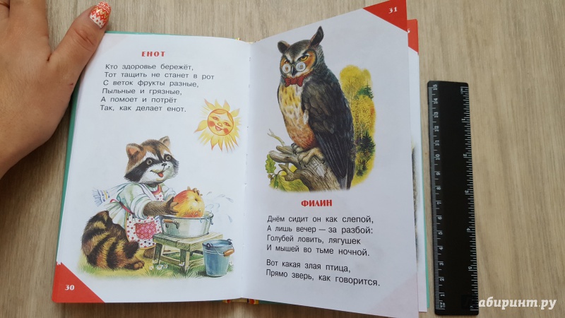 Иллюстрация 27 из 43 для Стихи про животных - Михалков, Барто, Маршак | Лабиринт - книги. Источник: Анна Арт