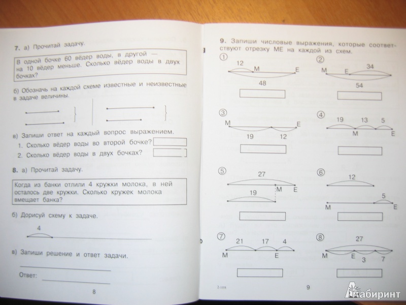 Иллюстрация 6 из 16 для Математика. 2 класс. Учимся решать задачи. Тетрадь. ФГОС - Наталия Истомина | Лабиринт - книги. Источник: RoMamka
