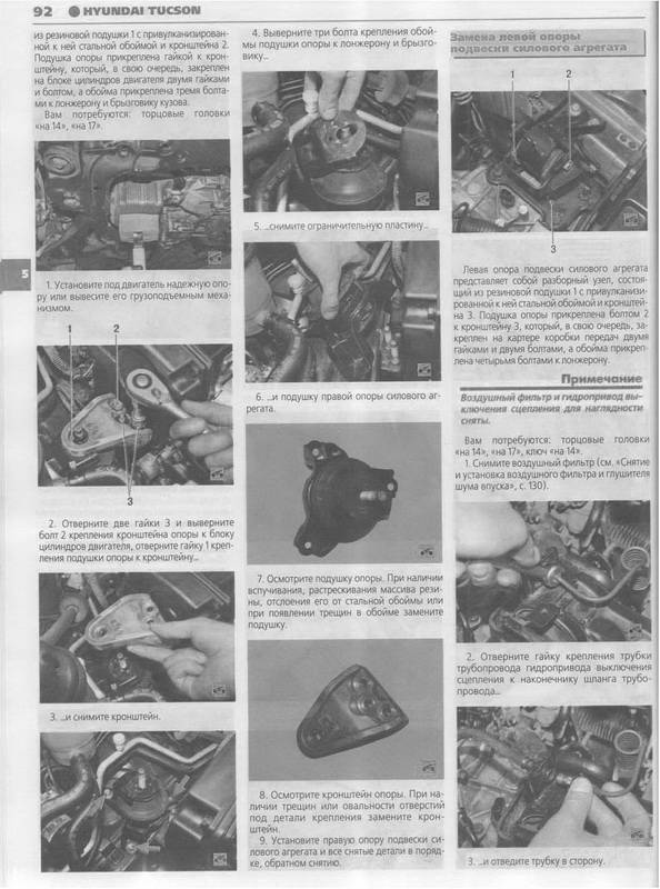 Иллюстрация 5 из 13 для Hyundai Tucson. Руководство по эксплуатации, техническому обслуживанию и ремонту - А. Кондратьев | Лабиринт - книги. Источник: Ялина