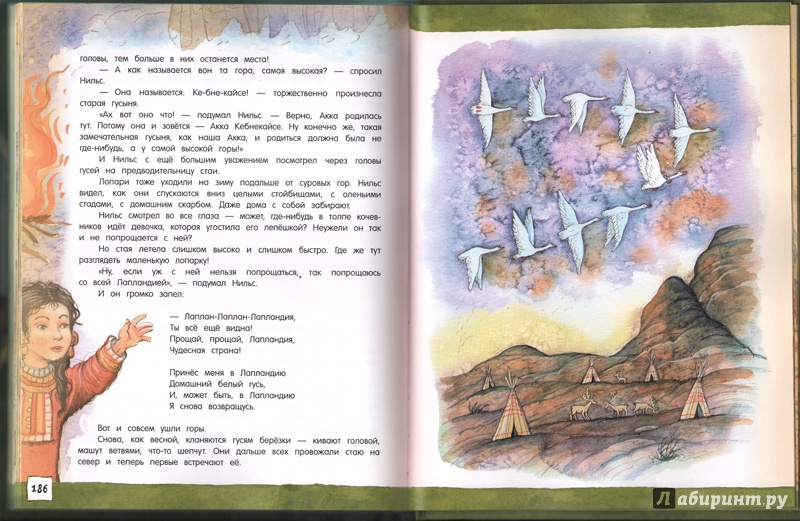 Иллюстрация 15 из 41 для Чудесное путешествие Нильса с дикими гусями - Сельма Лагерлеф | Лабиринт - книги. Источник: severlana