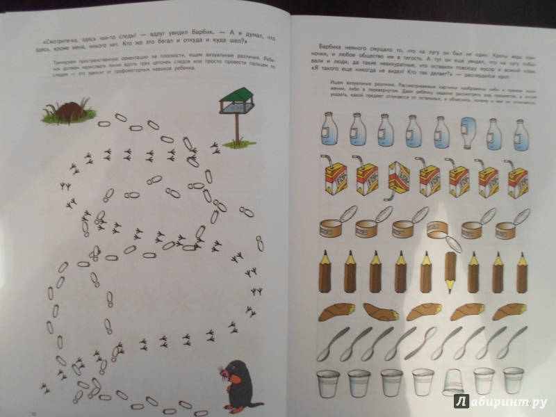 Иллюстрация 10 из 14 для Как кротик Барбик нашел дорогу домой. Развитие визуального восприятия у детей от 4 до 6 лет - Иржина Беднарова | Лабиринт - книги. Источник: GEllen