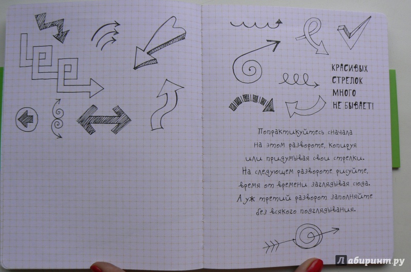 Иллюстрация 27 из 52 для Doodlebook.10 простых шагов к искусству визуализации (черная обложка) | Лабиринт - книги. Источник: Марина