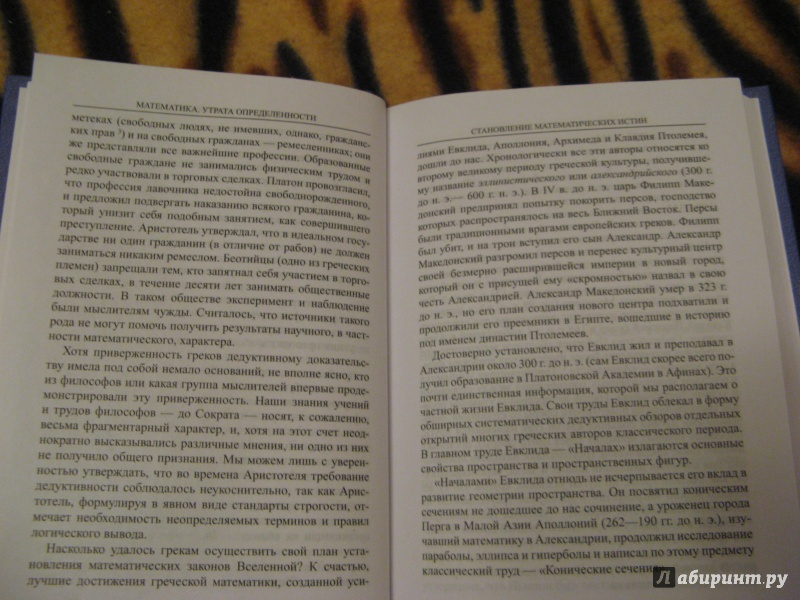 Иллюстрация 10 из 21 для Математика. Утрата определенности - Морис Клайн | Лабиринт - книги. Источник: Ольга