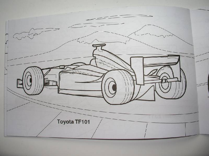Иллюстрация 10 из 12 для Формула-1. Раскраска | Лабиринт - книги. Источник: Tiger.