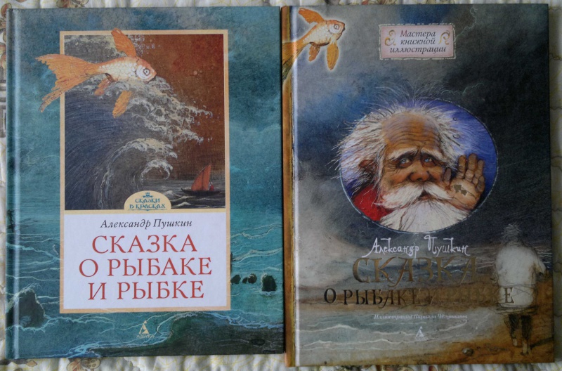 Иллюстрация 21 из 45 для Сказка о рыбаке и рыбке - Александр Пушкин | Лабиринт - книги. Источник: Спящая на ходу