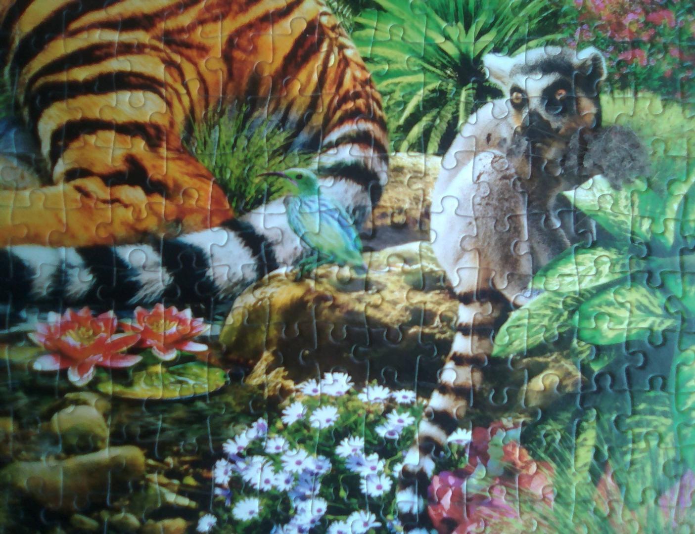 Иллюстрация 7 из 7 для Puzzle-1000 "Король джунглей" (C-103300) | Лабиринт - игрушки. Источник: Selenita