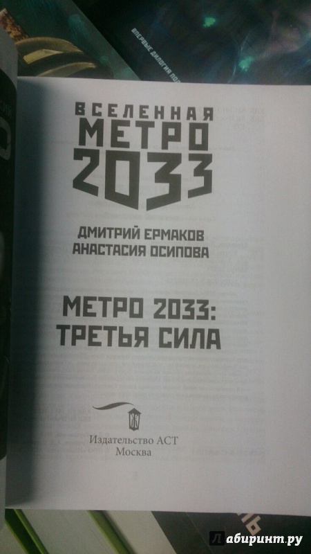 Иллюстрация 19 из 30 для Метро 2033.  Третья сила - Ермаков, Осипова | Лабиринт - книги. Источник: xIGUAN2Zx