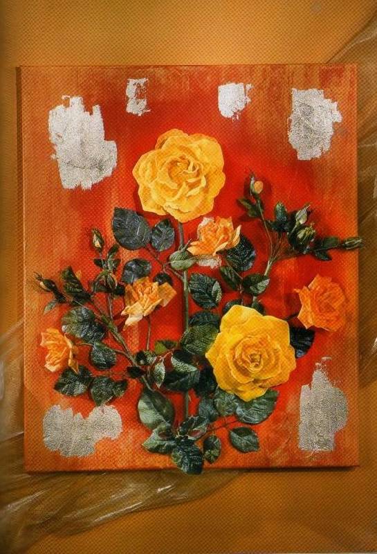 Иллюстрация 29 из 41 для Картины из искусственных цветов - Мангей, Рюкель | Лабиринт - книги. Источник: Спанч Боб