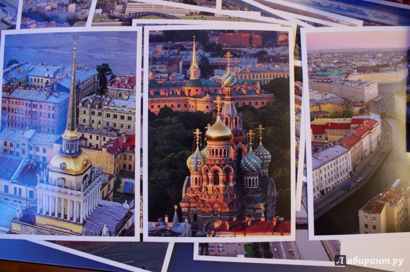 Иллюстрация 34 из 34 для Набор открыток "Санкт-Петербург с высоты птичьего полета", 24 шт. | Лабиринт - сувениры. Источник: Алонсо Кихано