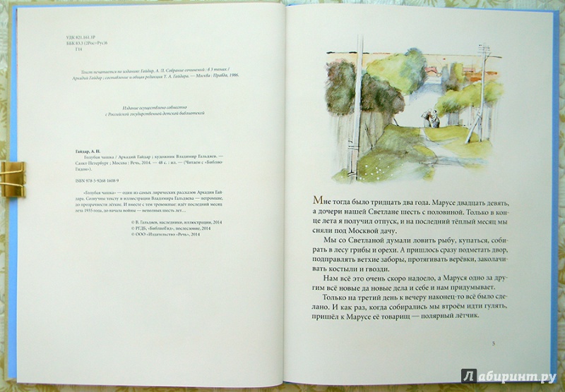 Иллюстрация 62 из 65 для Голубая чашка - Аркадий Гайдар | Лабиринт - книги. Источник: Раскова  Юлия