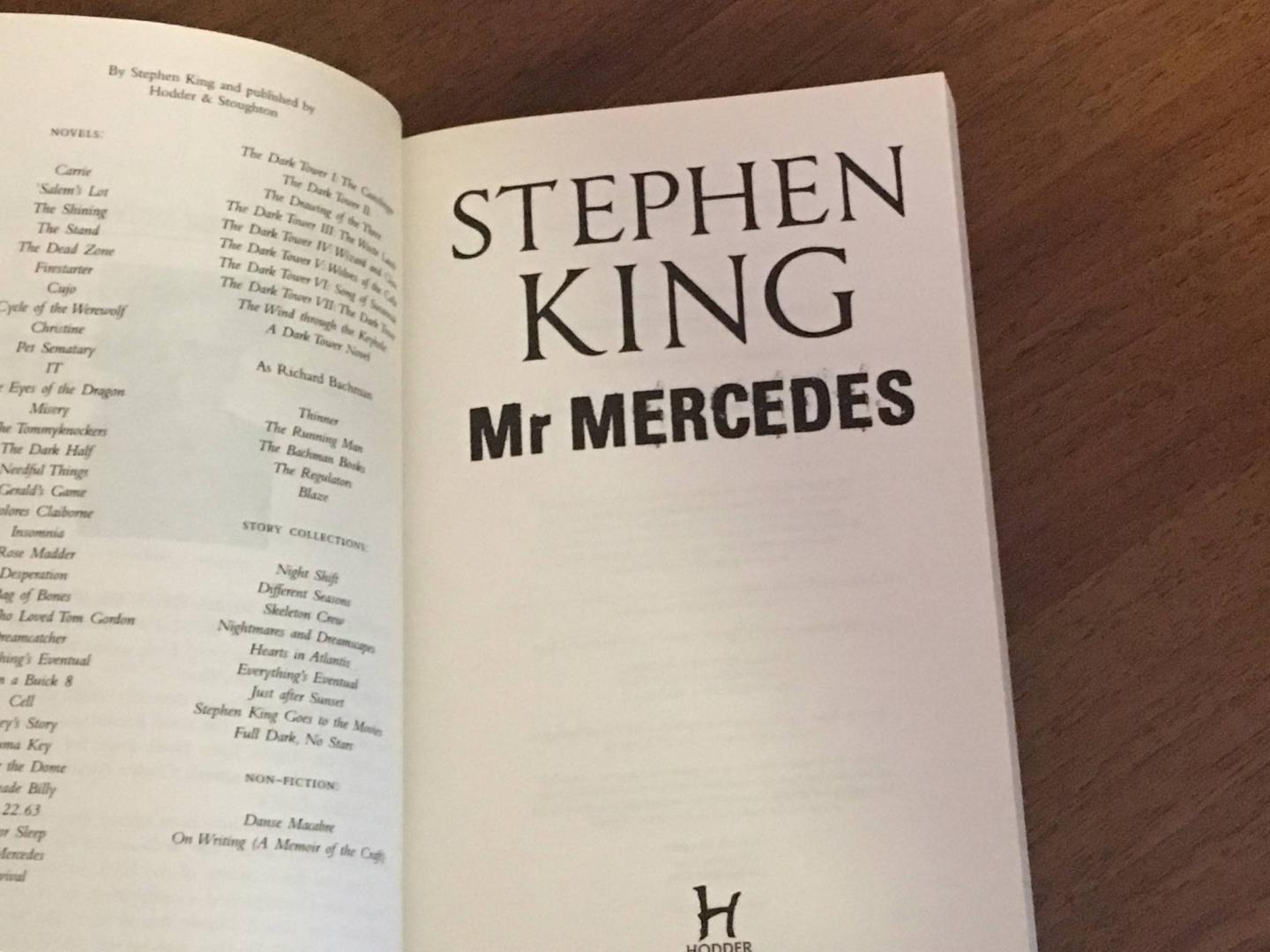 Иллюстрация 6 из 11 для Mr Mercedes - Stephen King | Лабиринт - книги. Источник: Екатерина Гагарина