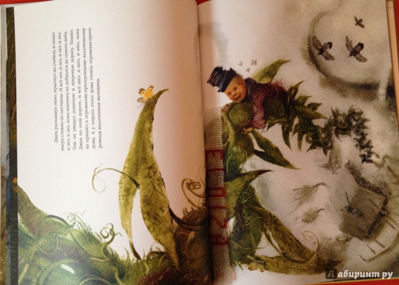Иллюстрация 36 из 109 для Джек и бобовый стебель | Лабиринт - книги. Источник: ELOIZA