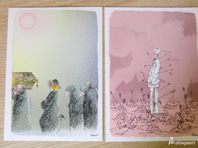Иллюстрация 7 из 20 для 22 извилины (набор открыток) | Лабиринт - книги. Источник: ойка