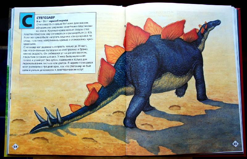 Иллюстрация 11 из 12 для Стегозавр (411901) | Лабиринт - игрушки. Источник: Валерия