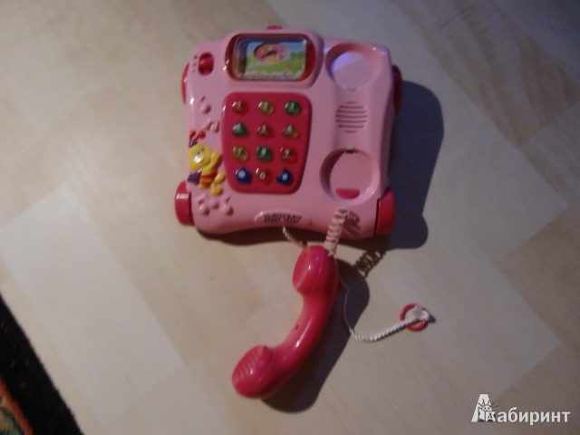 Иллюстрация 2 из 7 для Развивающая игрушка "Умный телефон" (А848-Н33003) | Лабиринт - игрушки. Источник: Лимпи