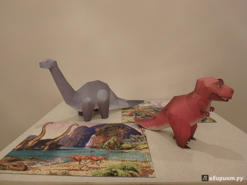 Иллюстрация 35 из 45 для Тираннозавр и апатозавр. Kumon. 3D поделки из бумаги - Тору Кумон | Лабиринт - книги. Источник: R.O.S.S.