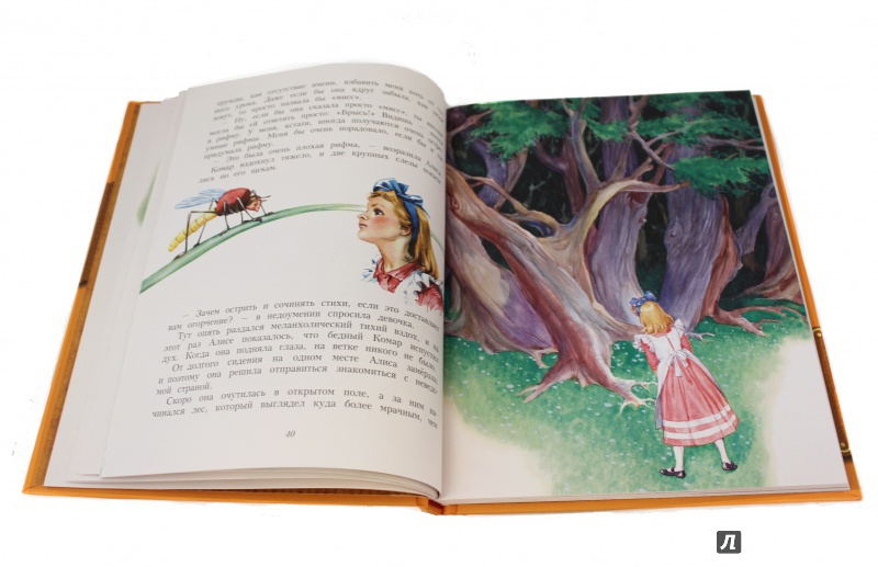 Иллюстрация 5 из 19 для Алиса в Зазеркалье - Льюис Кэрролл | Лабиринт - книги. Источник: Lukjana