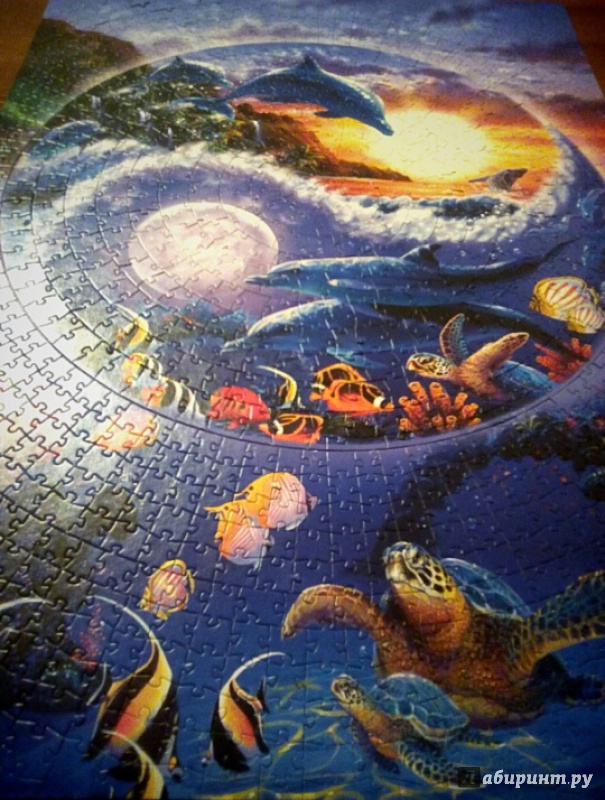 Иллюстрация 18 из 33 для Puzzle-1149 "Подводный мир" (Пазл в пазле) (83509) | Лабиринт - игрушки. Источник: Celergloss
