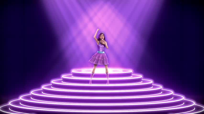 Иллюстрация 4 из 13 для Барби. Принцесса и поп-звезда (DVD) - Зик Нортон | Лабиринт - . Источник: noname