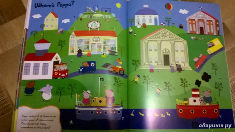 Иллюстрация 27 из 39 для Peppa Pig. Peppa Hide-and-Seek. Search & Find Book | Лабиринт - книги. Источник: alise13