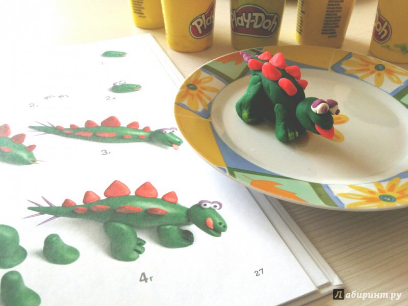 Иллюстрация 41 из 117 для Секреты пластилина. Динозавры - Рони Орен | Лабиринт - книги. Источник: Tataru  Radu