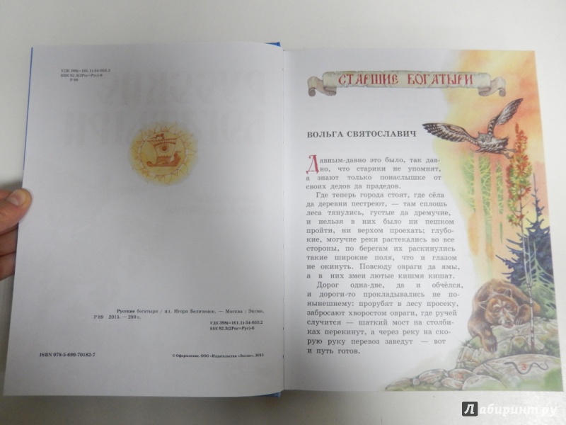 Иллюстрация 3 из 18 для Русские богатыри | Лабиринт - книги. Источник: dbyyb