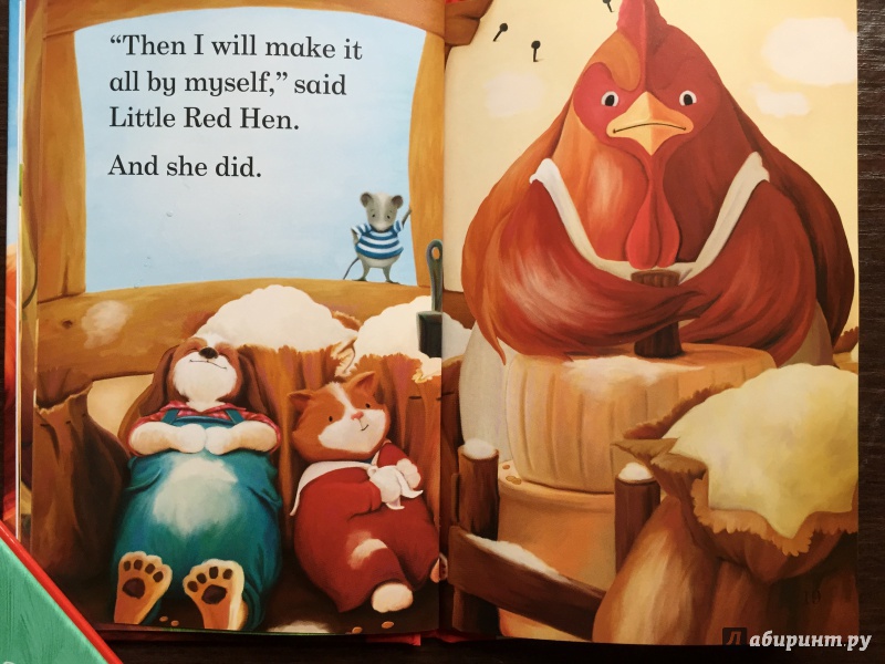Иллюстрация 10 из 21 для Little Red Hen | Лабиринт - книги. Источник: Абра-кадабра