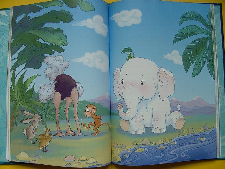 Иллюстрация 6 из 8 для Сказки про слоненка Ланченкара - Тенчой | Лабиринт - книги. Источник: мама малыша