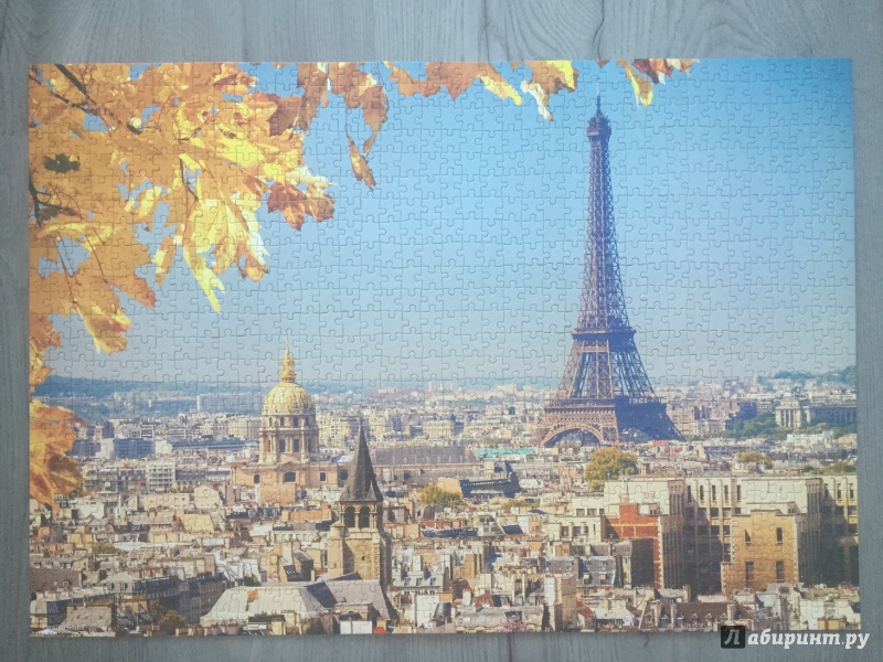 Иллюстрация 6 из 10 для Puzzle-1000 "Осень в Париже" (C-103089) | Лабиринт - игрушки. Источник: Лабиринт
