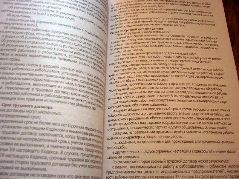 Иллюстрация 4 из 5 для Трудовой кодекс Российской Федерации по состоянию на 10 марта 2009 года | Лабиринт - книги. Источник: Nika