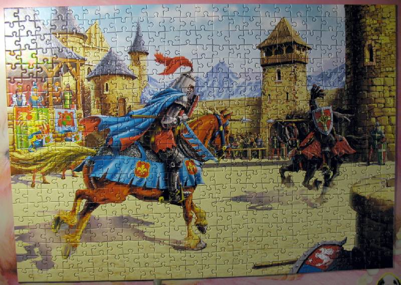 Иллюстрация 2 из 6 для Puzzle-500. Королевский турнир (В-51427) | Лабиринт - игрушки. Источник: WhiteUnicorn