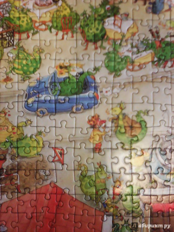 Иллюстрация 10 из 21 для Puzzle-1000 "Город драконов, Marino Degano" (29406) | Лабиринт - игрушки. Источник: Мороз  Ирина Ивановна