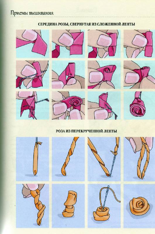 Иллюстрация 19 из 21 для Розы из шелковых лент и органзы - ван Ди | Лабиринт - книги. Источник: Lustralis