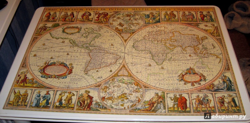 Иллюстрация 15 из 32 для Puzzle-2000 "Историческая карта мира" (84003) | Лабиринт - игрушки. Источник: Canifol