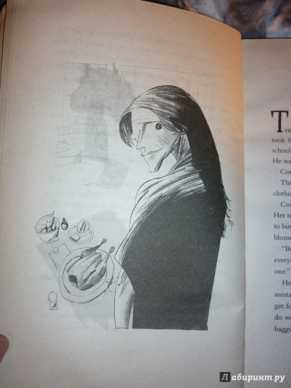 Иллюстрация 18 из 30 для Coraline - Neil Gaiman | Лабиринт - книги. Источник: Lapsus Linguae