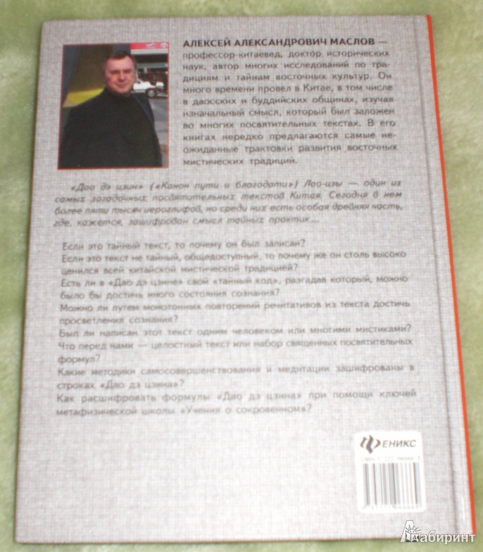 Иллюстрация 6 из 17 для Загадки, тайны и коды "Дао дэ цзина" - Алексей Маслов | Лабиринт - книги. Источник: Anton_SPb