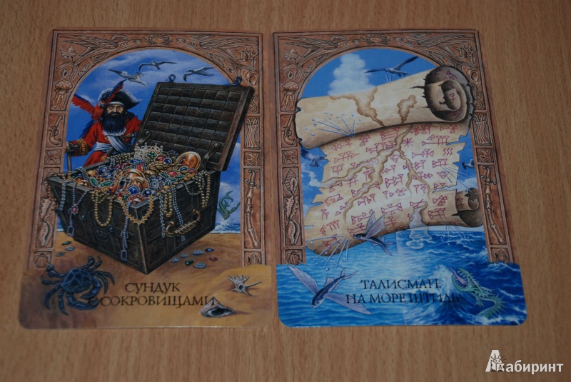 Иллюстрация 7 из 16 для Мир сказочных историй. Морские истории (книга + 28 карт) - Мэттьюз, Мэттьюс | Лабиринт - игрушки. Источник: Лек
