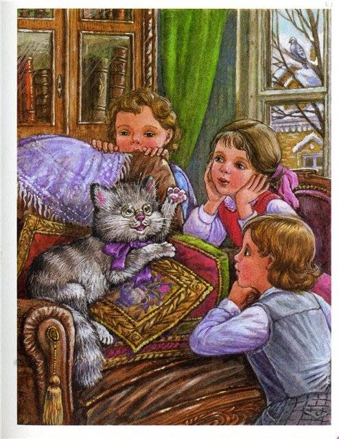 Иллюстрация 3 из 59 для Сказки Кота-Мурлыки | Лабиринт - книги. Источник: Гостья