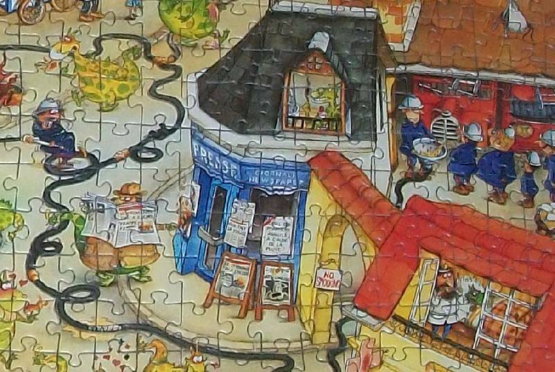 Иллюстрация 19 из 21 для Puzzle-1000 "Город драконов, Marino Degano" (29406) | Лабиринт - игрушки. Источник: Зудилян